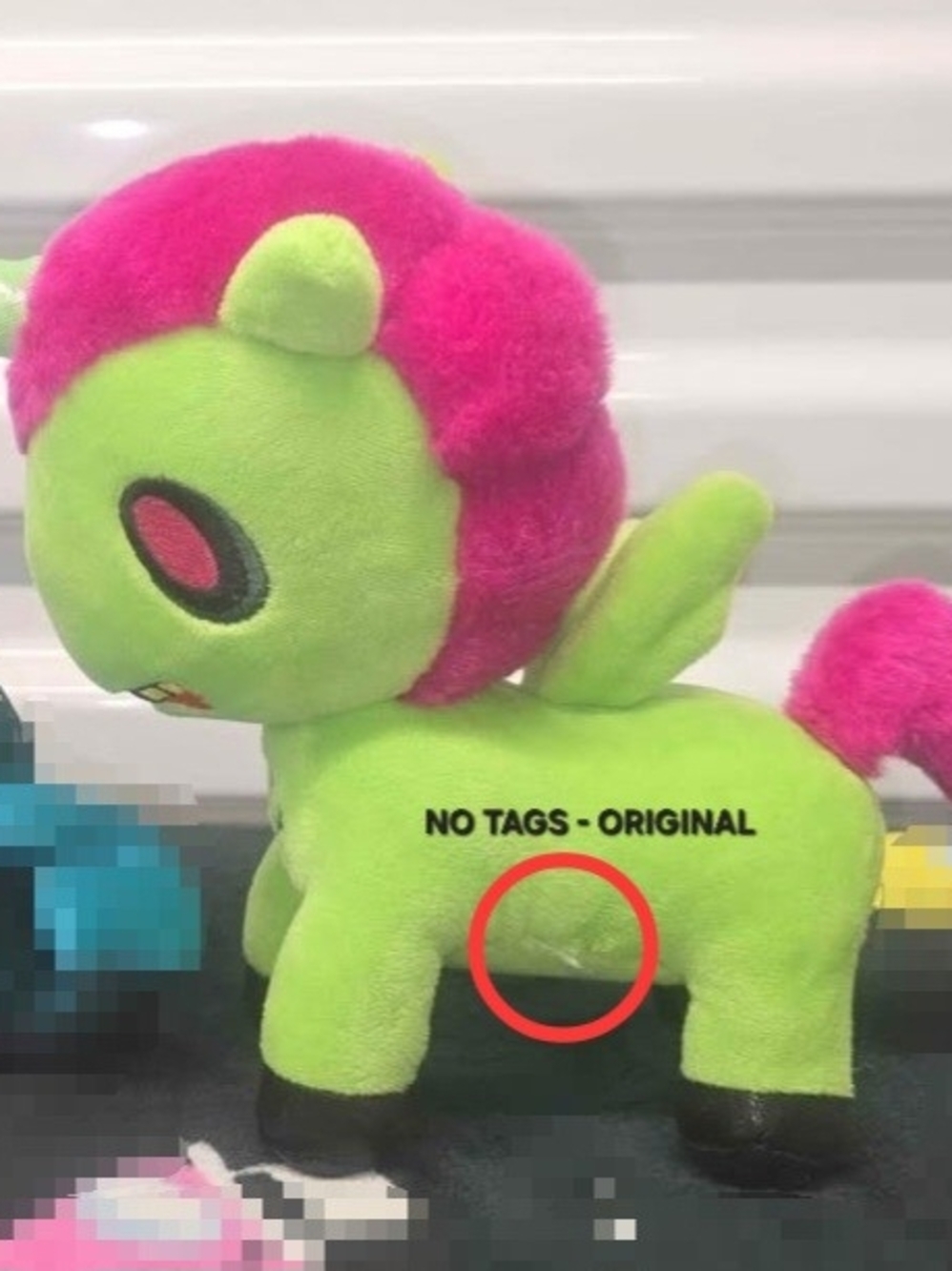 Tokidoki Milo Zombie Unicorno Series 3 Plush - Picture 5 of 5